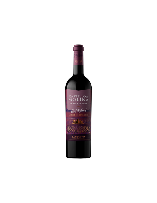 Vino Castillo de Molina Gran Reserva Red Blend 750cc Pack 6 Unidades
