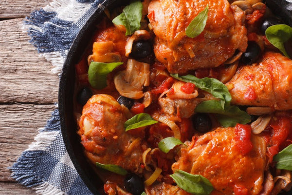 Receta Pollo a la Cacciatore, en el Día del Pinot Grigio