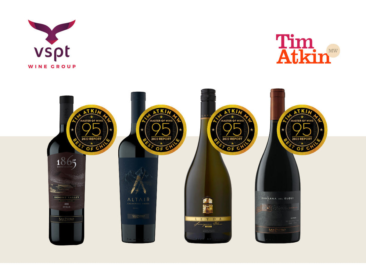 VSPT Wine Group recibe amplio reconocimiento en Tim Atkin Report 2022