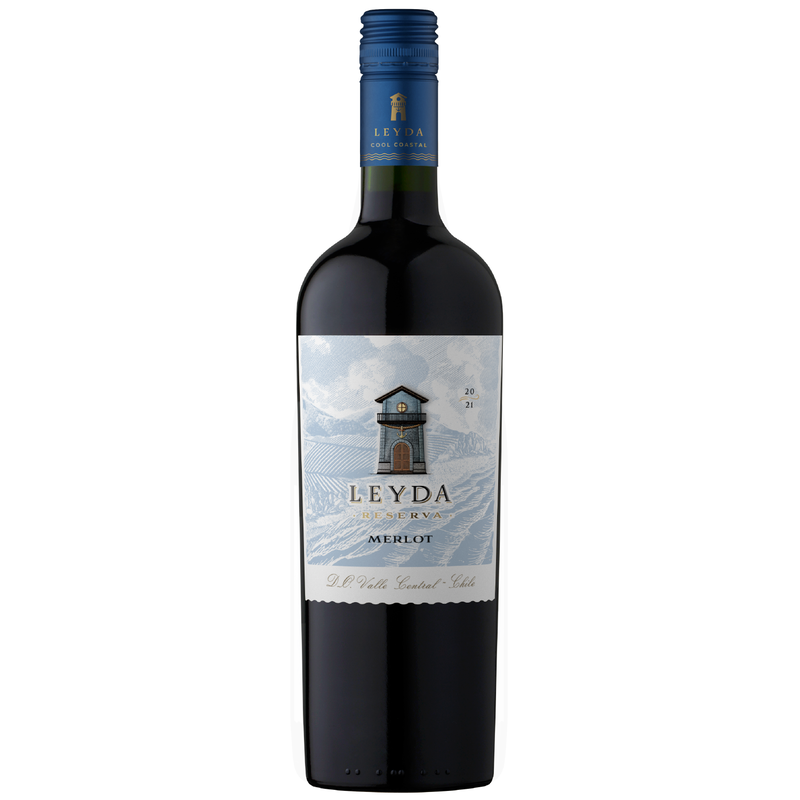 Leyda reserva merlot cosecha 2022