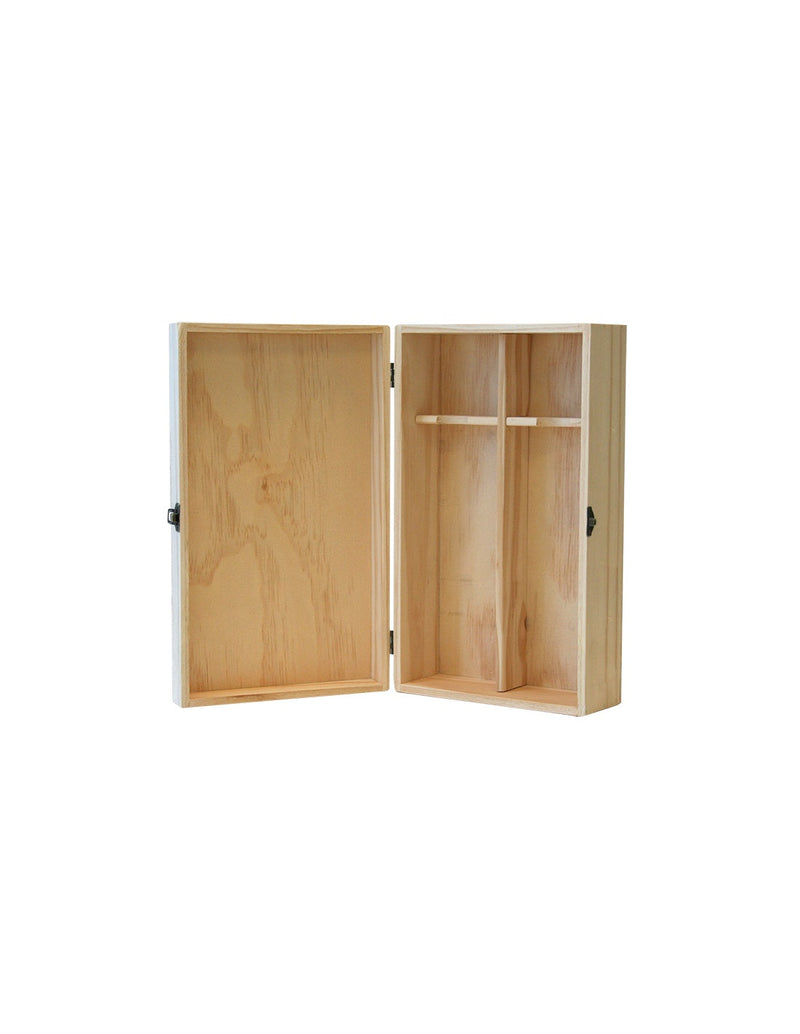Caja Baúl para 2 botellas