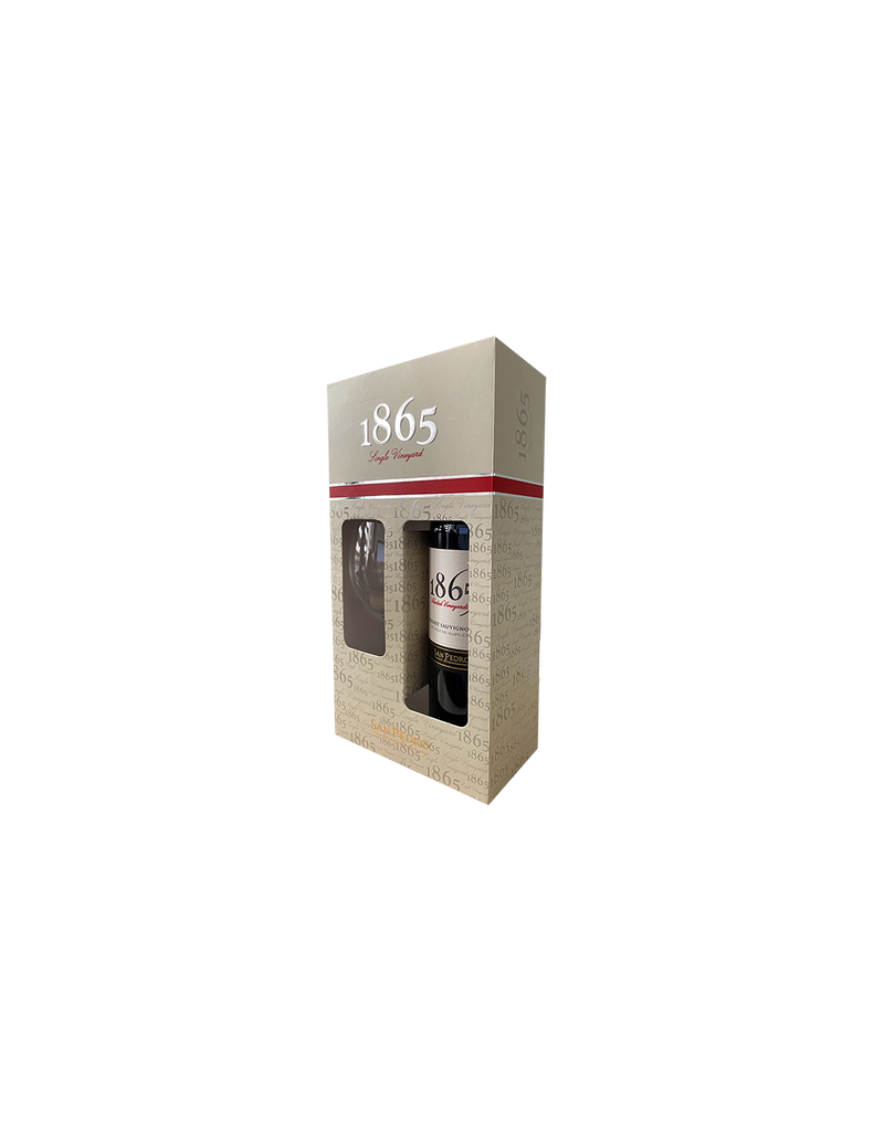 Estuche 1865 Cabernet Sauvignon + Copa