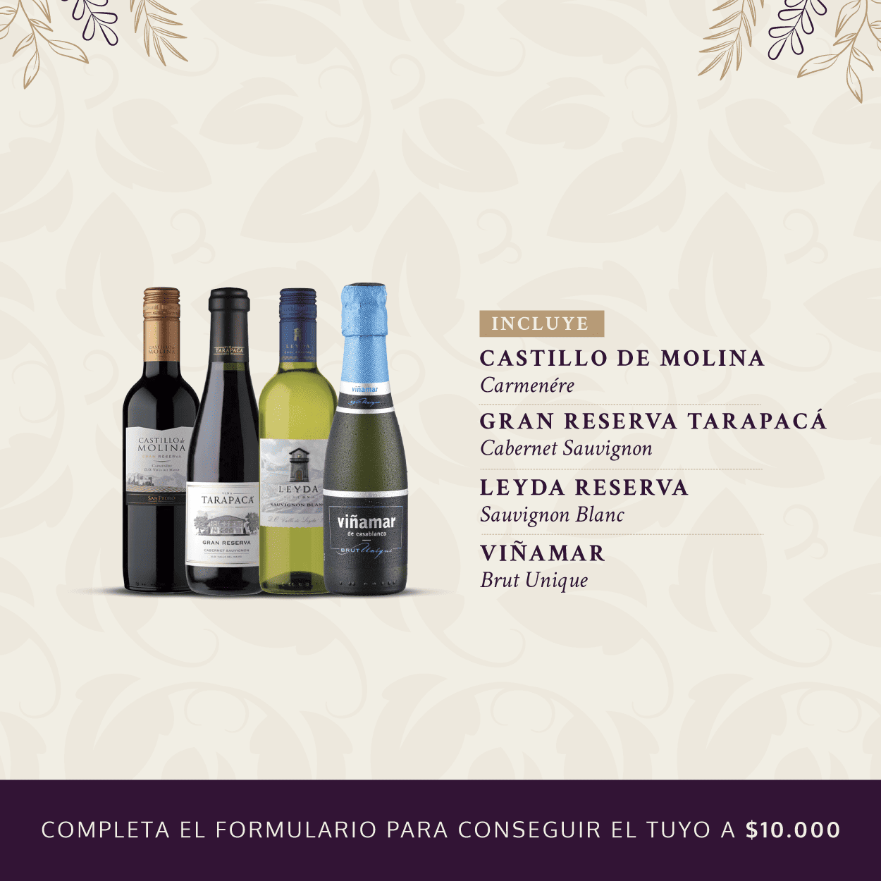 Pack Degustación para Novios
